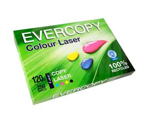 [50027C] Evercopy Ramette 250 Feuilles Papier 120g A4 210x297 mm Certifié Ang...
