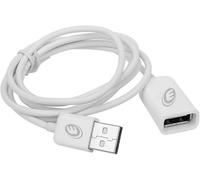 500330 Câble d'extension USB 2.0 Type A mâle vers USB Type A Femelle, 2 Metre, Apple Motif, Blanc