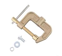 500A Copper Ground Clamp G-Shape Welding Earth | 500A high current capacity, all-copper die-cast, excellent conductivity, brass build, G-shape series