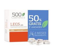500Cosmetics Legs-Capsules naturelles pour prévenir et éliminer les varices-Améliore la circulation sanguine et réduit le gonflement-Fabriqué au sein de l’Union Européenne. (2)