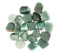 500g Aventurine Verte Pierres Naturelles de Chakras | 30-40mm | Aventurine Verte cristaux curatifs aux propriétés curatives | Pierres Thérapeutiques, Pierre d'inquiétude, Paquet cadeau