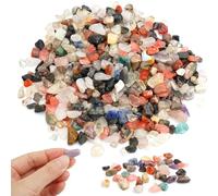 500g Couleurs Irrégulière Mélangées Pierre,Mini Pierres Mélangées Différentes Couleurs,Décoration de Pierres Semi-Précieuses,Galets Decoratif Plante Interieur,pour Pot de Fleurs,Aménagement Paysager