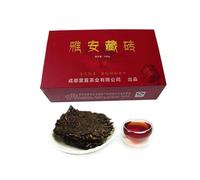 500g De Feuilles De Thé Ya'an Tibétaines Biologiques Frites à La Main Thé Rouge En Brique Au Goût Doux Et Corsé Savamment Pressé Thé Vert Biologique Sans Additifs Facile à Conserver