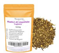 500g Infusion De Racine De Réglisse Coupée | Thé de bâton de reglisse | Thé de réglisse coupée | Réglisse | Infusion | Tisane Reglisse - 100% Naturel, Pur et Sans Additifs | TazarinLtd