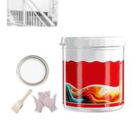 500g Metal Rust Removal & Renovation Paint, Water-Based Rust Remover for Metal, Rust Removal Converter Metallic Paint, Multifunctional Rust Removal and Conversion Agent (White)