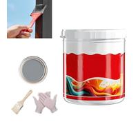 500g Metal Rust Removal & Renovation Paint, Water-Based Rust Remover for Metal, Rust Removal Converter Metallic Paint, Multifunctional Rust Removal and Conversion Agent (Gray)