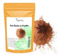 500g Poudre d'Anis Étoilé - Anis Étoilé en Poudre - Badiane Moulu - Arôme & Goût Intense - Infusion, Thé et Recettes Maisons - Sélection Premier Choix - Illicium Verum - Sachet avec Zip