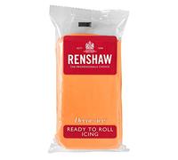 500g Renshaw Ready Roll Icing Fondant Cake Regalice Sugarpaste TIGER ORANGE