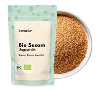 500g Sésame BIO non pelé et non grillé - Graines de sésame sans additifs - Sésame BIO (graines de sésame) en emballage biodégradable