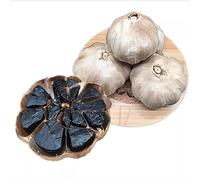 500g Tisane Fermentée À L'ail Noir Multi-Gousses, Thé Aux Fruits À L'ail Noir Doux Et Cireux, Thé Chinois Naturel