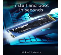 Integral INSSD500GM280NM2 disque SSD 500 Go M.2 PCI Express 3.1 NVMe 3D TLC