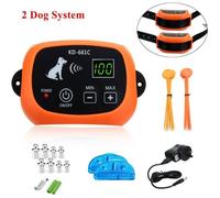 500M Sans Fil Clôture Anti-fugue Collier Électrique Système Pr Chien Un pour deux