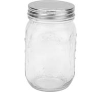 500ml Food Storage Jar Clear Glass Canning Jar with Sealed Lid for Honey Jam Dry Food (Pot de conservation en verre transparent avec couvercle scellé pour miel, confiture et aliments secs)