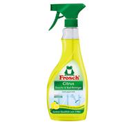 Frosch Lot de 2 flacons vaporisateurs de nettoyant pour douche et salle de bain Citron naturel 500 ml
