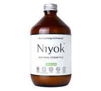 500ml Niyok Bain de bouche à l'huile de coco - menthe poivrée