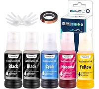 500Ml Recharge D'Encre À Sublimation Remplacement Pour Epson Ecotank Et-2700 Et-2750 Et-2751 Et-2756 Et-3700 Et-2850 For Heat Transfer Mug,Tumbler,T Shirts(Autofill/Upgrade Version/Icc Free)