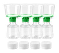 500mL Vacuum Filter Units, Filtration 0.22um Pore Size, 90mm Membrane Diameter PES Membrane Individually Packed, 4Pcs