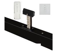 500mm Chain Window Opener Aluminum Window Motor Skylight Actuator DIY Smart Home Basement Awning Engine Optional Remote Control Ouverture de porte pratique(Kit3)