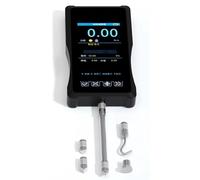 500N Digital Force Gauge - Portable Push Pull Gauge with 5 Clamps, 3.5-Inch Screen, Data Output, Rechargeable for Lab and Engineering Use
