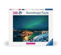 Ravensburger Scandinavian Places Puzzle aurores boréales de Tromsø, Norvège, 500 pièces, pour adultes et enfants à partir de 12 ans, puzzle avec motif norvégien