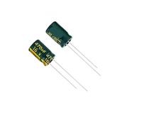 500pc LOW Aluminum electrolytic capacitor 8 * 16MM 680UF 25V NWPNLXEA