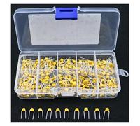 500pcs 10 Values Each 50 0.1uF-10uF(104~106) 50V Multilayer Ceramic Capacitor Assorted Kit Assortment Set with Storage Box