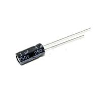 500PCS 1UF250V Electrolytic Capacitor 250V1UF Aluminum Electrolytic Capacitor 6.3 * 12mm MQXFCZUX