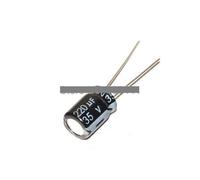 500PCS 220uF 35V 35V220UF 105C Radial Electrolytic Capacitor 8x12mm AUOQKQUT