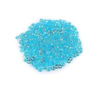 500pcs 8mm Pointed Blue Acrylic Diamond Confetti - Shiny Decorative Gems for Wedding Party DIY Crafts & Handmade Projects