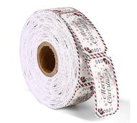 500pcs Billets de Loto Rouleau Joyeux Noël, Billets Loto Rouleau Simple Coloré Activités de Fête à Thème Carnaval Décor pour Jeu Porte Prix Concert