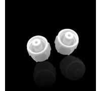 500pcs Bouchons Luer Mâle avec Trou pour Luer Lock, Bouchon Luer Mâle avec Trou, pour Usage Médical et Laboratoire, Stérile Jetable. (EMRN 46)