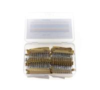 500pcs/Box 1/2W 0.5W 5% Carbon Film Resistor 50 Values 1.2Ω~1MΩ Assorted Kit NWPNLXEA