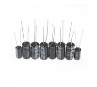 500PCS Capacitors 0.1uF~1000uF Aluminum Electrolytic Capacitors Kit 10V 16V 25V 50V 24 Kinds Capacitor Set NWPNLXEA
