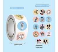 500pcs Donald Duck Mickey Mouse Series Disney Cute Laptop Scrapbook Diary Suitcase Stationery Stickers Children Girl Toys