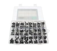 500PCS Electrolytic Capacitors 0.1uF~1000uF Assorted Aluminum Kit Box, 10V 16V 25V 50V 24 Kinds Capacitor Set for Electronic DIY AUOQKQUT