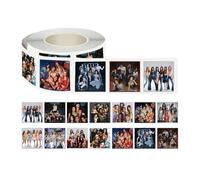 500pcs Ensemble d'autocollants Katseye Beautiful Chaos - Autocollants imperméables pour ordinateur portable, bouteille d'eau, ordinateur portable, ordinateur