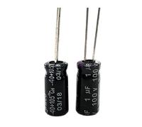 500pcs/lot S53 100v 1UF aluminum electrolytic capacitor size 5 * 11 1UF 20% NWPNLXEA