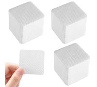 500pcs Ongles Gel Non Pelucheux, Enlever de Vernis à Ongles UV Gel pour manucure et pédicure - Blanc