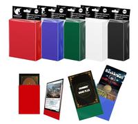 500Pcs Pochette Carte, Protection Protege Carte, Standard Individuel Couleur Transparente Card Sleeves Cartes à Collectionner 66 * 91mm pour Magic The Gathering, Cartes,Yugioh Carte (500Pcs)