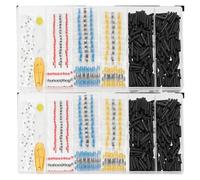 500PCS Sleeve Solder Seal Wire Connectors Heat Shrink Tubings Kit Cable Terminal Tool Assortment Set