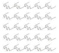 500pcs Wave Staples for Plastic pour welder Repair Kit 500pcs(0.8mmSType welding nails)