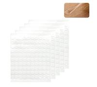 500Pièces Autocollant Double Face, Ruban Double Face Transparent Scratch Autocollant Rond Pastille Adhesive Collant Point, Amovible Multi-usages San Trace Pour Décoration De Fête Bricolage Maison-10mm