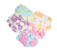 500pièces Boules De Coton Colorées Pompons Douillets Pour Animaux De Compagnie Et Artisanat Fuzzy Balls Multi-usage Pour Diy Et Décorations
