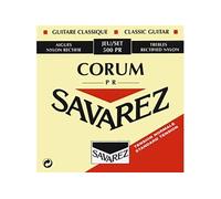 Savarez Jeu de cordes pour guitare classique Alliance Corum 500PR Rouge Tirant normal
