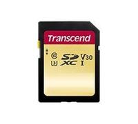 Transcend Carte mémoire flash 500S 128 Go SDXC UHS-I U3 V30 Class10
