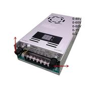 500W Adjustable Switching Power Supply With Digital Display Power Supply For LED DC 0-12V 24V 36V48V 60V 80V 110V 220V(110V,0-80V 0-6A)