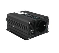 500W DC 12V To AC 110V 220V 50Hz 60Hz Car Power Inverter Automatic Transformer Adapter Dual USB EU US Universal Socket Converter(12V 220V EU Black)
