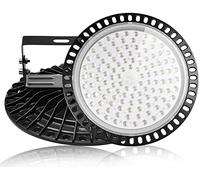 500W LED UFO,Projecteur LED 50000LM,High Bay Lumière Blanc Froid 6500K,Floodlight Ultra-Mince High Bay Light,LED Projecteur Exterieur Interieur pour l’éclairage de Garage Atelier Gymnase