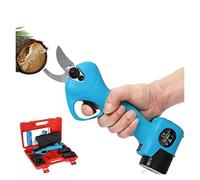 500W sécateur électrique 25mm jardin taille-haie sans fil 1 batterie Li-ion + 1 chargeur coupe-branche outil électrique de jardin Bricolage pour débutants(1 Battery)