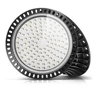 【500W Ultra-Mince Led Projectur】Viugreum 500W UFO Spot Haute Baie Lumière, 50000LM, Etanche IP65 Extérieur et Intérieur Blanc Froid (6000K) pour Usine, Atelier, Terrasse, Square（La 3ème Génération）